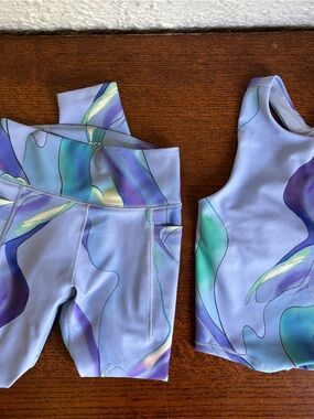 DSG Girls Lavender Multi-Color Active Matching Set